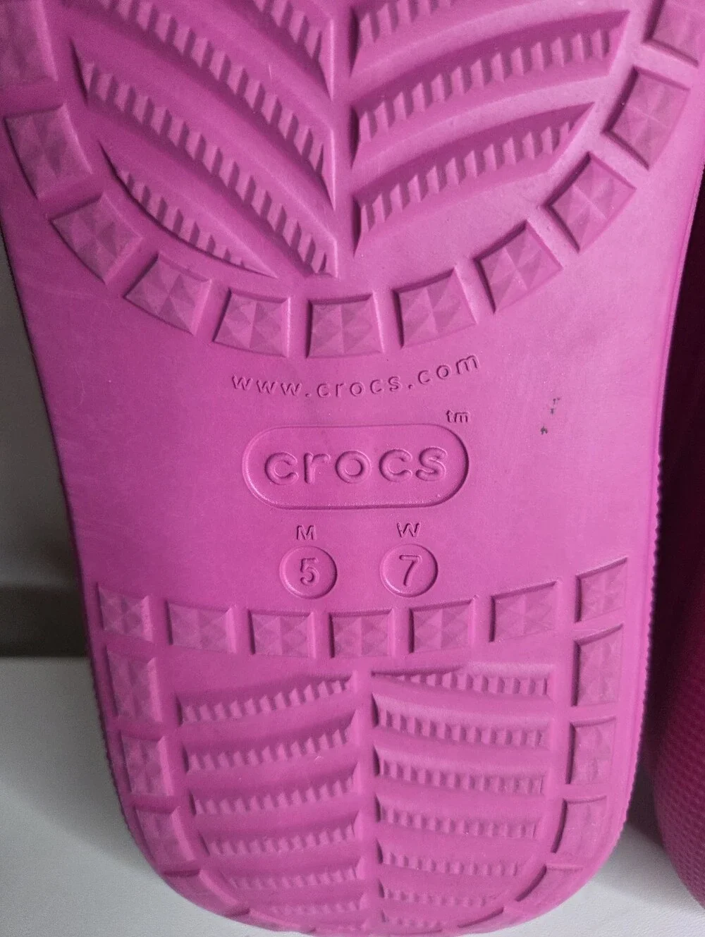 Crocs Classic Crush Unisex Rain Waterproof Boots Size Women's 7 Men's 5